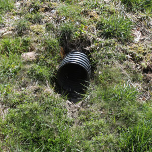 Drainage pipe installation New Hampshire